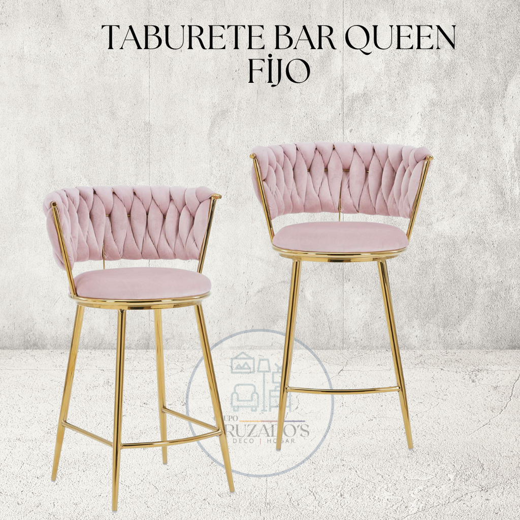 Taburete Bar Queen Fijo