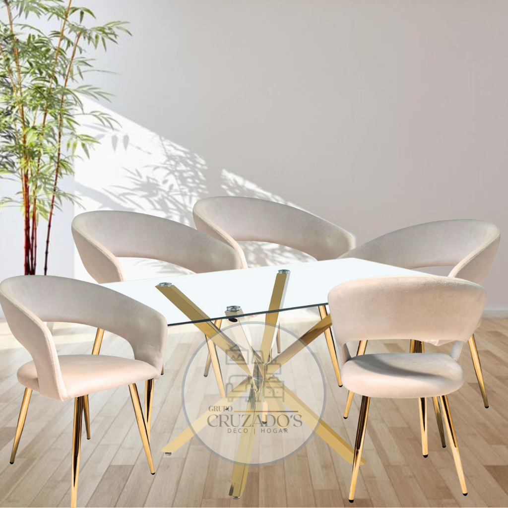 Comedor 130x80cm + SITIAL SIENA