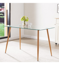 Mesa Rectangular vidrio 120x80