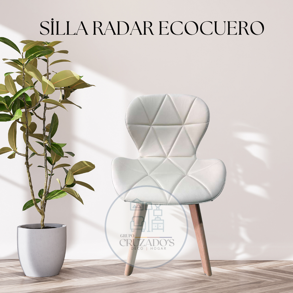 JUEGO COMEDOR 140X90 + SILLAS FIORI ECOCUERO