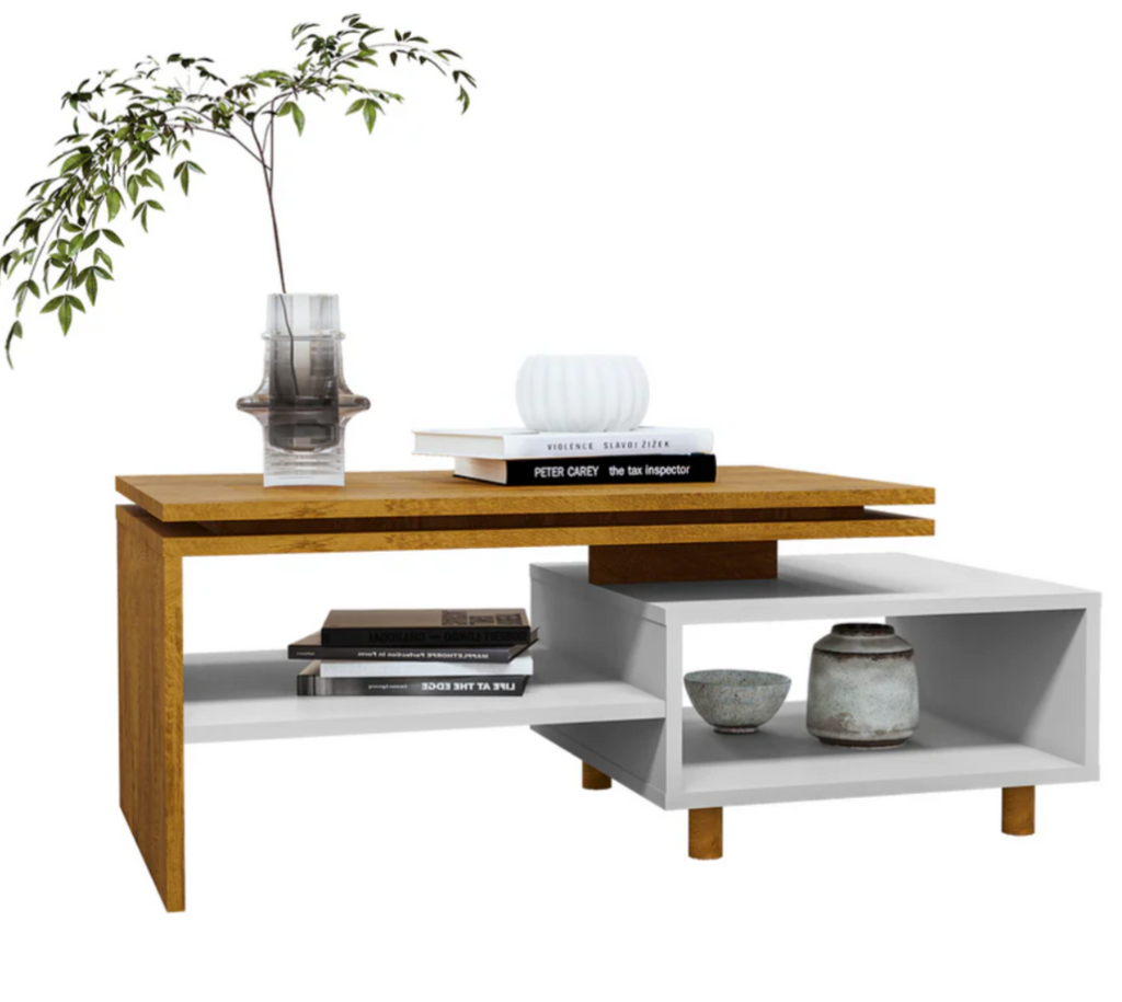 Mesa de centro blanco