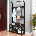 Mueble Organizador Perchero Colgador y Zapatero