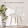 Silla Capitone  Patas TONO MADERA