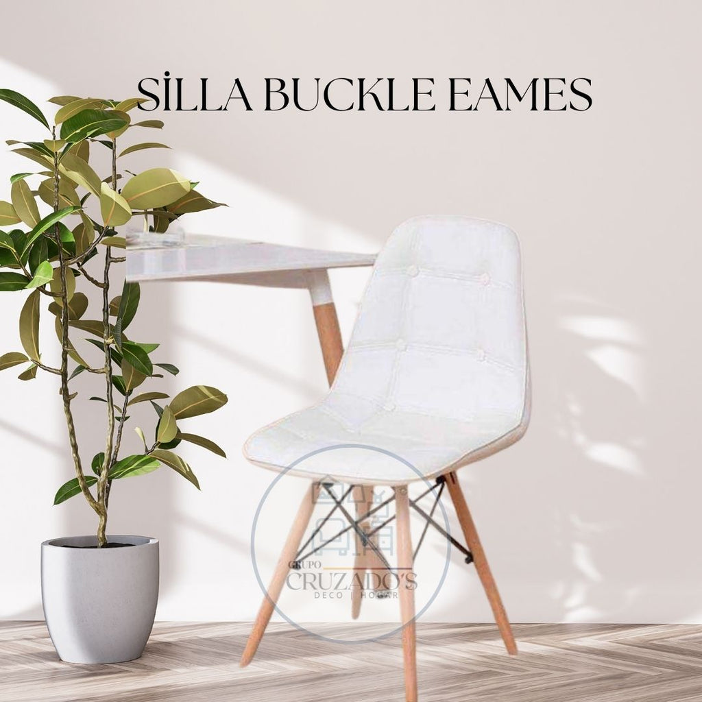 JUEGO COMEDOR 140X90 + SILLAS BUCKLE