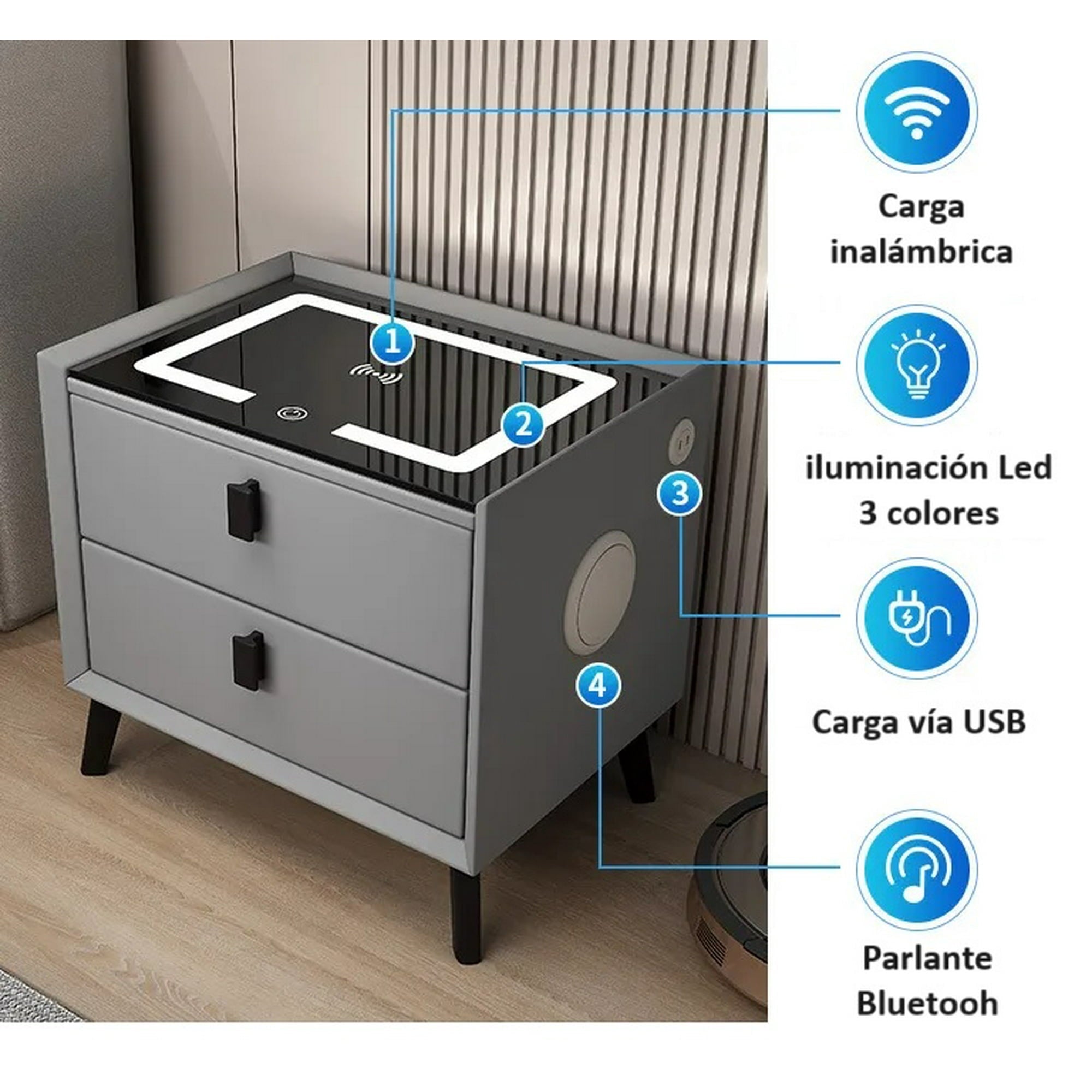 Smart Nightstand - Mesita de Noche