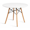 Mesa circular Eames MDF 80 cm