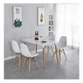 Juego de comedor Mesa 120x80 + sillas BUCKLE