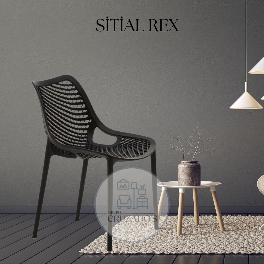 SILLA REX NEGRO