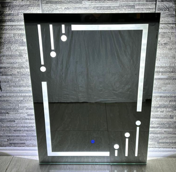 ESPEJO RECTANGULAR LED 60X80 CM