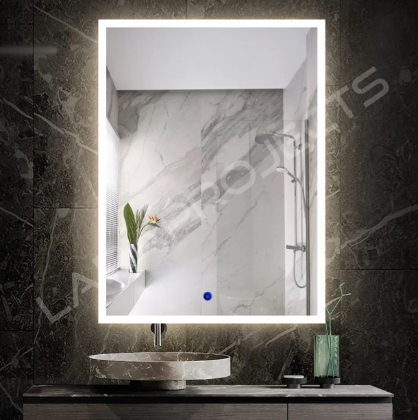 ESPEJO LED REC 60X80 CM