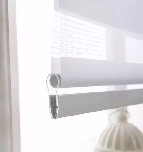 Roller Duo Con Cenefa  COLOR NEGRO