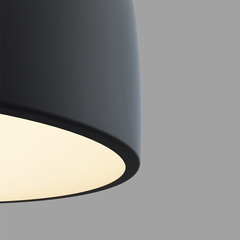 Modernas luces triples de techo de metal