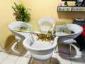 Comedor DUBAI 140x80cm + SITIAL SIENA