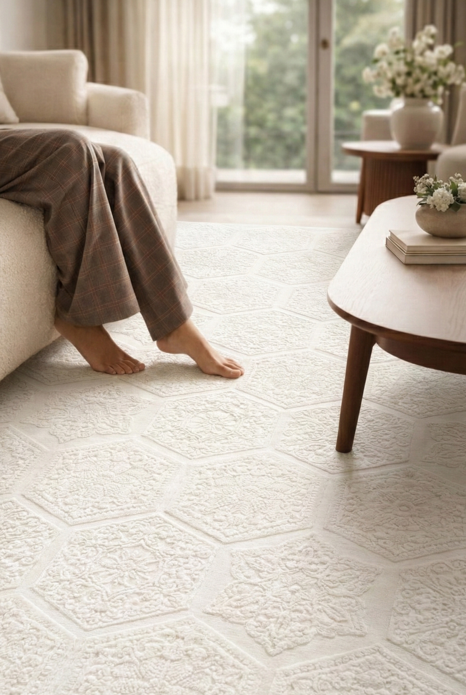 Alfombra Hexa 200x300cm
