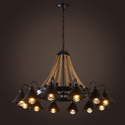 LARGE VINTAGE INDUSTRIAL LAMP