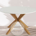DINING ROOM ROUND TABLE MDF 120CM