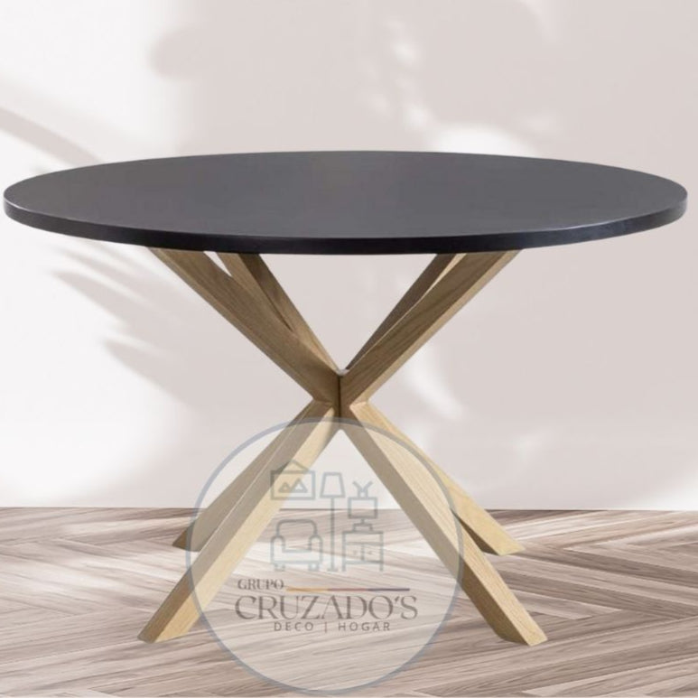 COMEDOR MESA CIRCULAR MDF 120CM