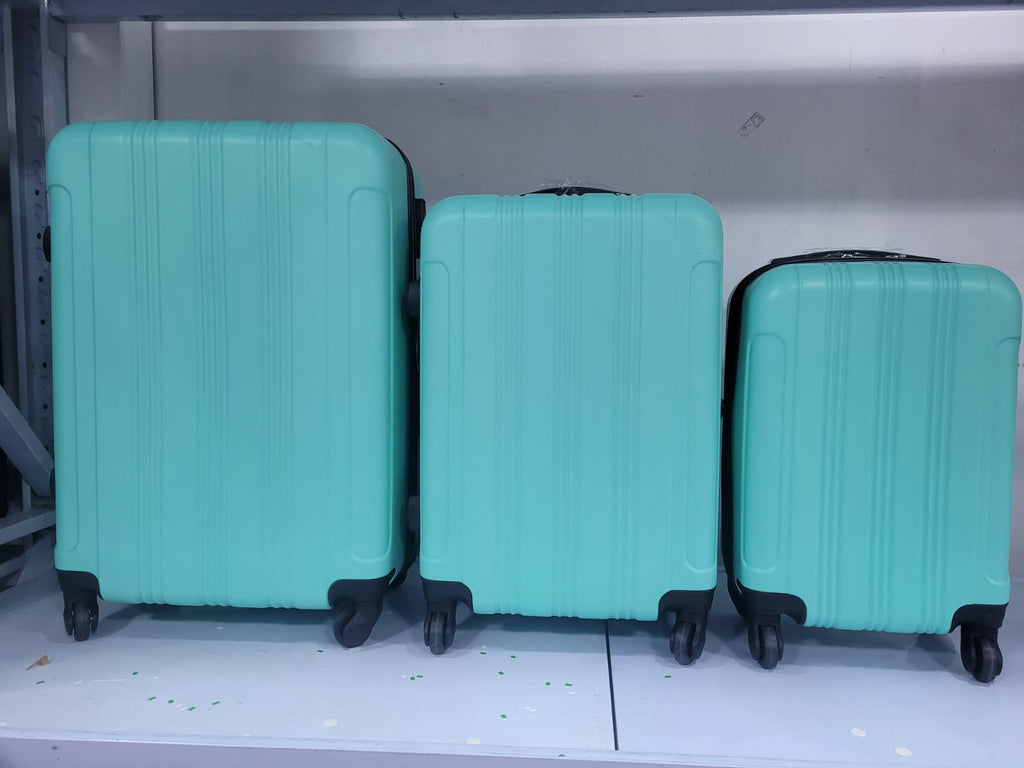 Set de tres maletas ruedas 360/ sistema