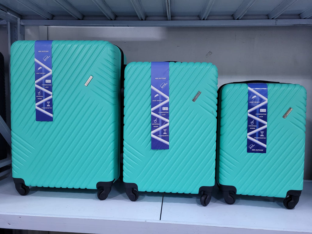Set de tres maletas ruedas 360/ sistema