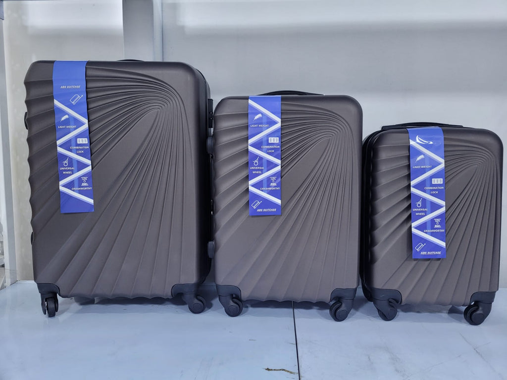 Set de tres maletas ruedas 360/ sistema