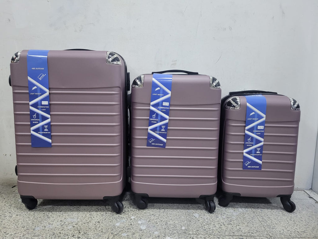 Set de tres maletas ruedas 360/ sistema