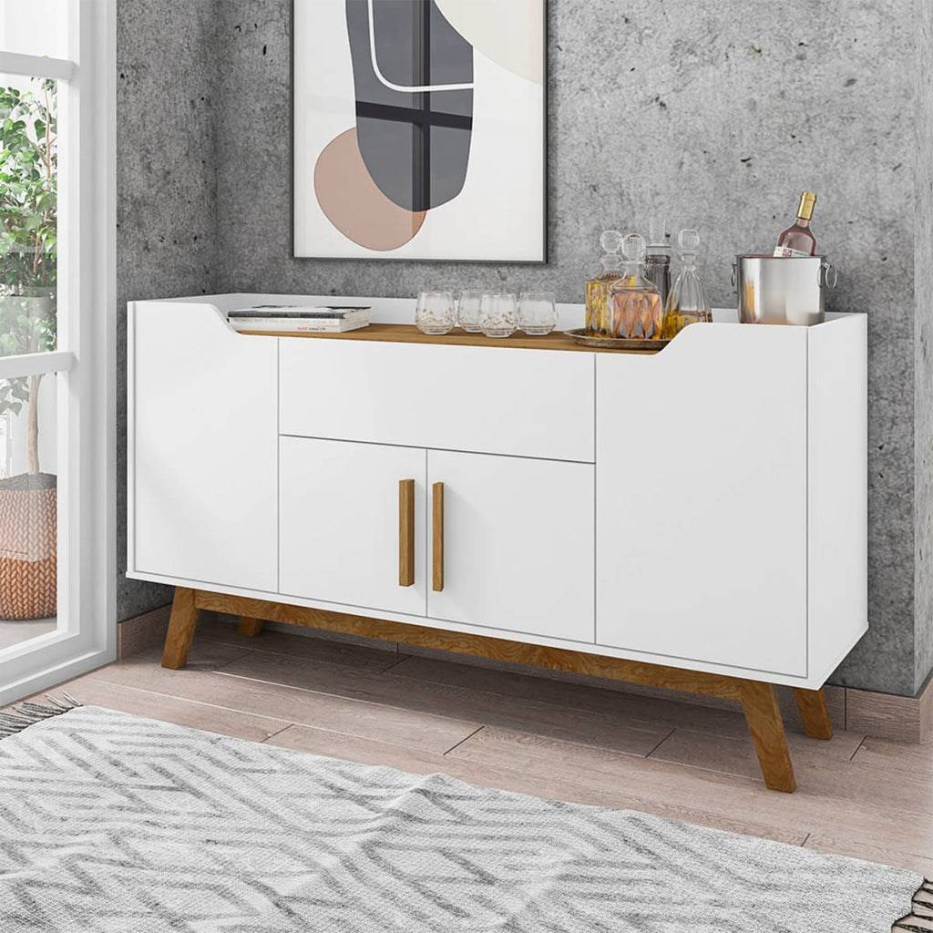 Aparador Buffet Future Blanco Canela