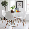 Juego de comedor Tulip Mesa circular 100 cm + sillas EAMES