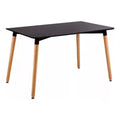 Mesa Rectangular MDF 120x80 cm  Color Negro